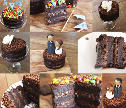 Naked cake