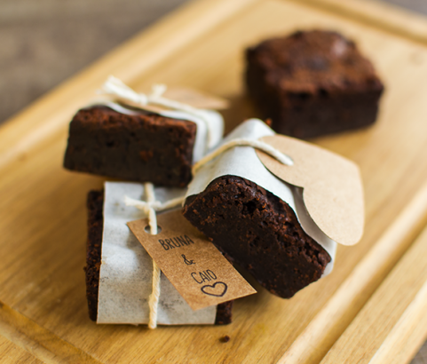 Brownie tradicional personalizado
