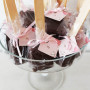 Mini Brownies no Palito