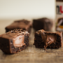Brownie recheado com Nutella